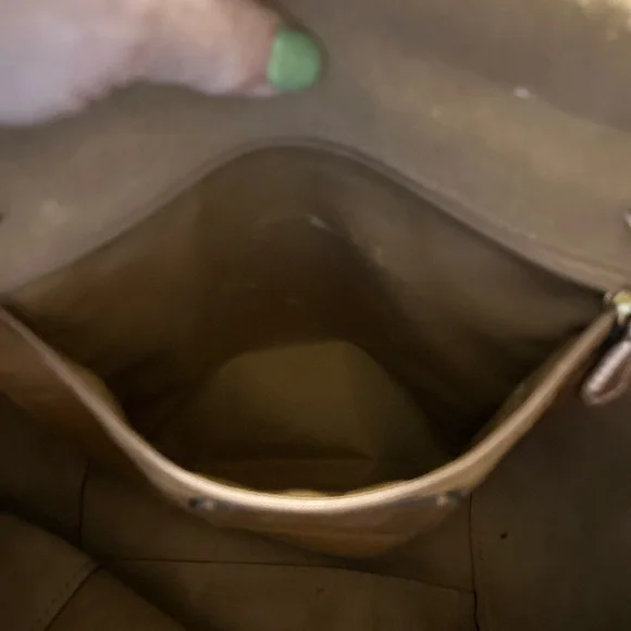 Coach Metallic Rose Gold Mini Backpack - Picture 11 of 11